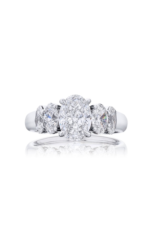 1.57 ct GIA-Certified Oval Diamond Ring in Platinum