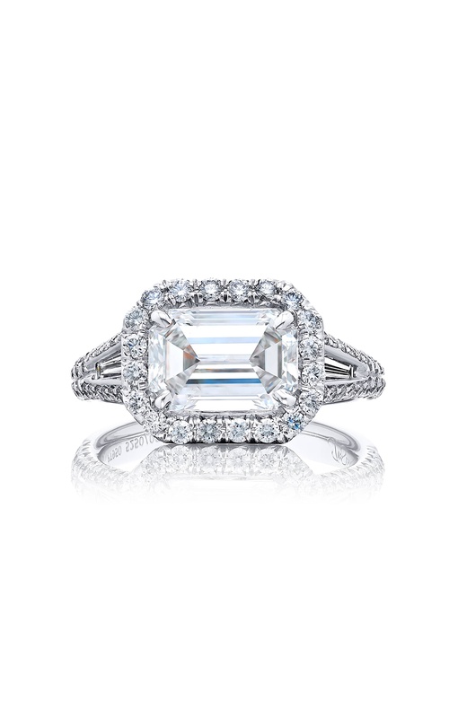 2.50 ct. GIA-Certified Emerald-Cut Diamond Ring in Platinum