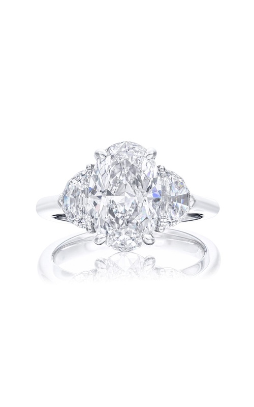 Platinum Oval Diamond GIA Certified Engagement Ring