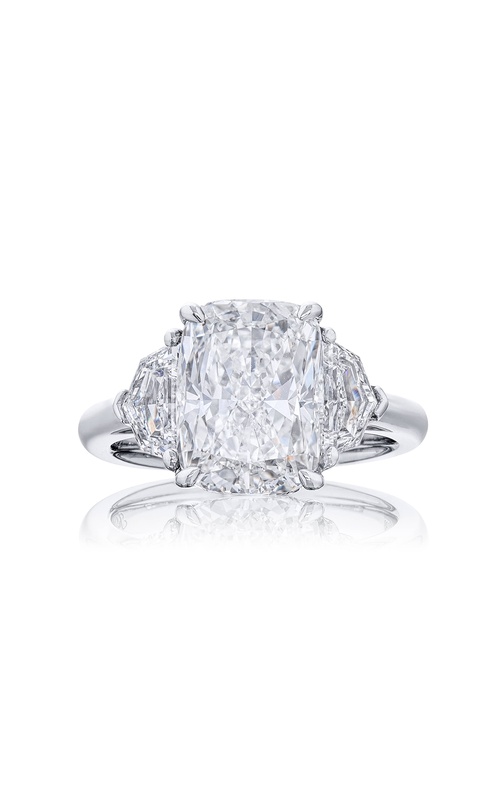 4.72 ct GIA Certified Diamond Ring | Cushion-Cut Diamond with Epaulet Diamonds in Platinum | Dazzling Brilliance by Jb Star