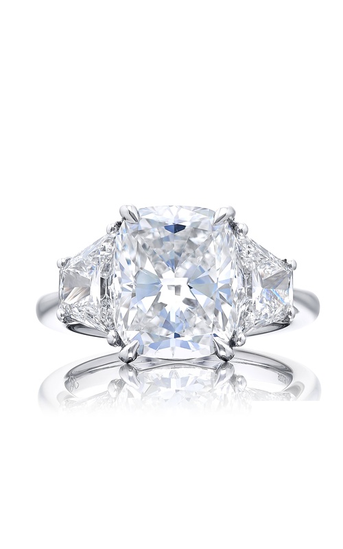 4.63 ct. GIA-Certified Cushion-Cut Diamond Engagement Ring in Platinum