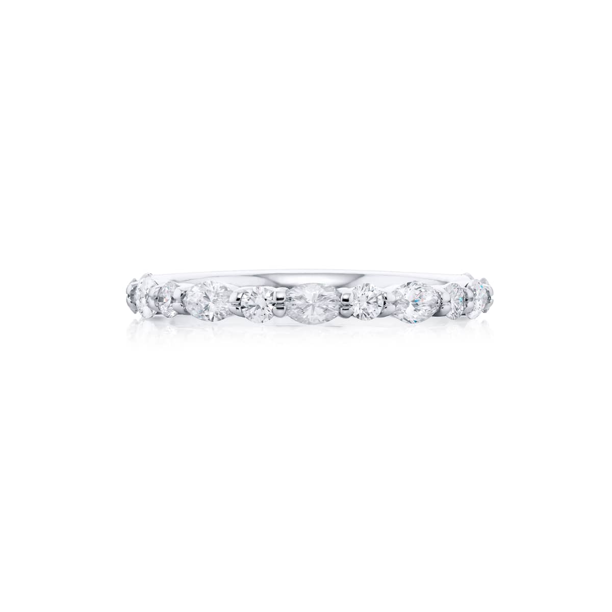 Platinum Diamond East-West Band