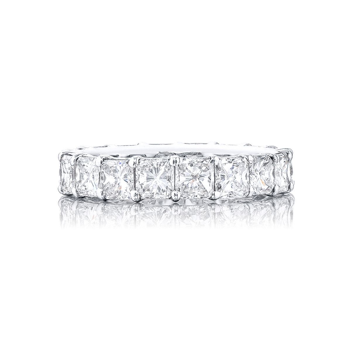 Platinum Diamond Eternity Band