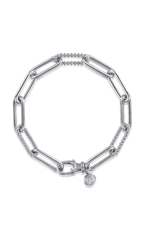 STERLING SILVER BUJUKAN CHAIN BRACELET, SIZE 7
