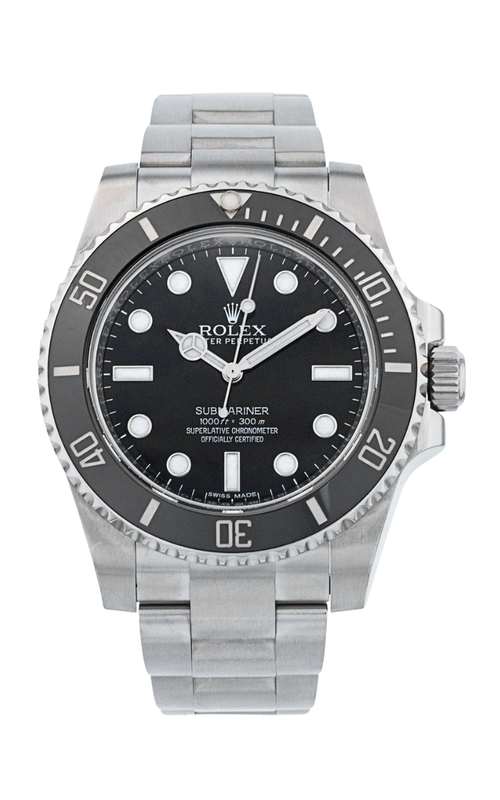 41MM SS SUBMARINER NON-DATE, BLACK DIAL BLACK BEZEL, WHITE HOUR MARKERS, OYSTER BRACELET, BOX, S#63V