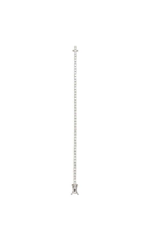 14KW 5.36CTW TENNIS BRACELET, 50FC, F-G / VS, 4-PRONG BASKET SETTING, 7 LENGTH