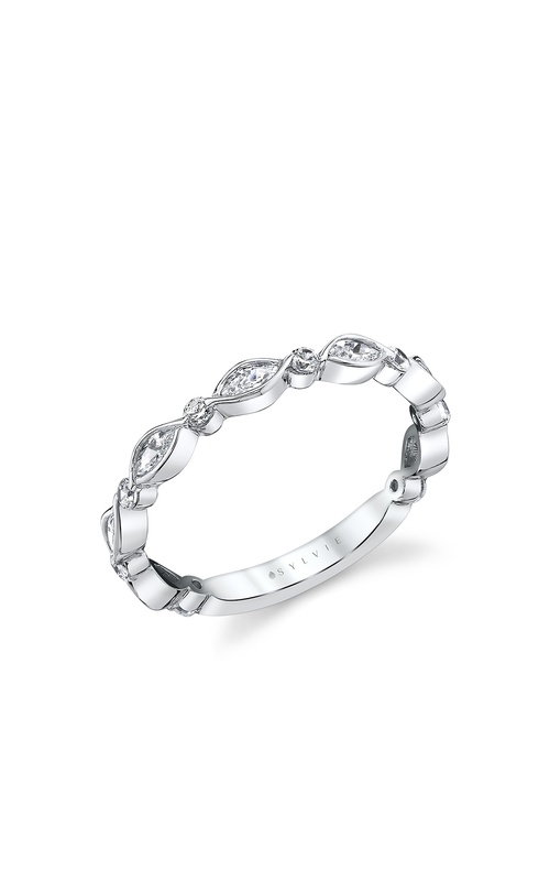 14KW 3/4 ETERNITY WEDDING BAND, 15 PCS=0.52CTW, MATCHING BAND TO MODEL S2960 SIZE 6.5