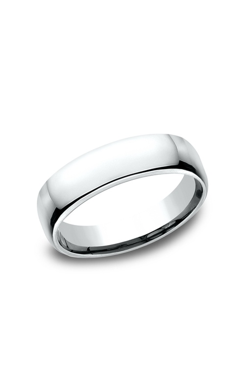 14KWG 5.5MM SOLID MENS WEDDING BAND, COMFORT FIT, SIZE 10