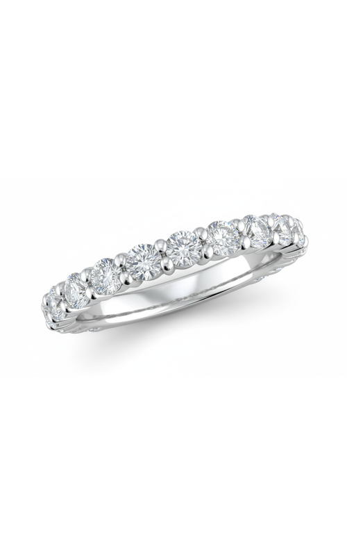 PLATINUM 1.70CTW DIAMOND ETERNITY BAND WITH 25 FCS SHARED PRONG/UNDER BEZEL SET ALL THE WAY AROUND