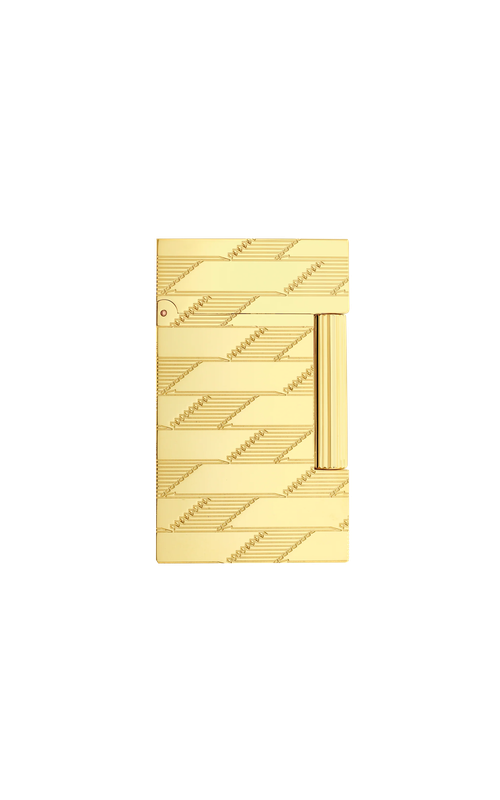 LINE 2 GULLIOCHE LIGHTER MONOGRAM 1872 GOLD
