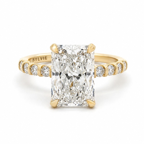 Sidestone Engagement Ring
