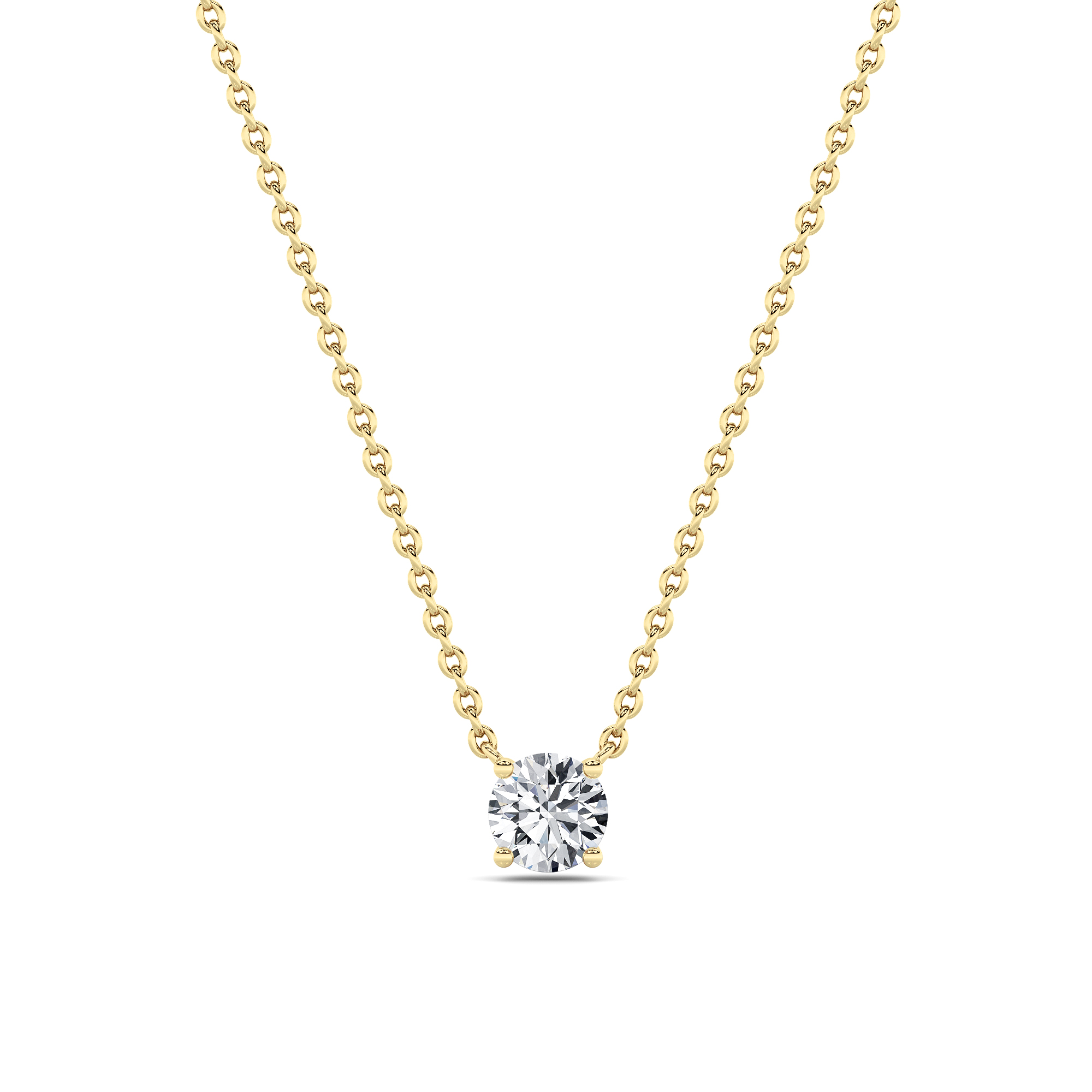 ROUND PENDANT NECKLACE