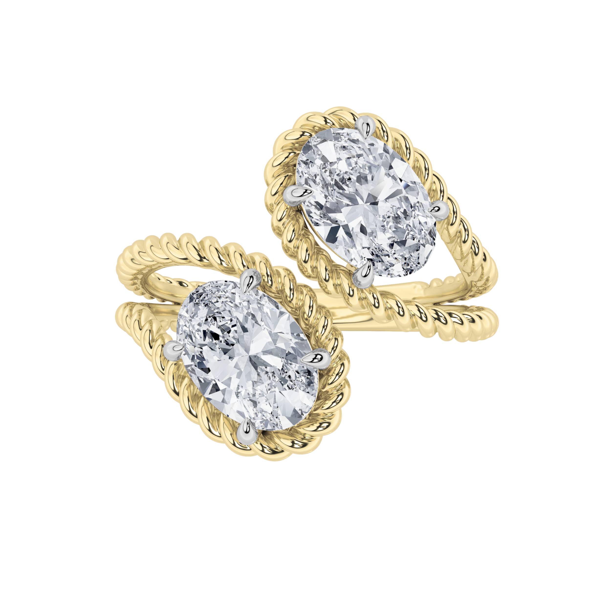 OVAL ROPE RING