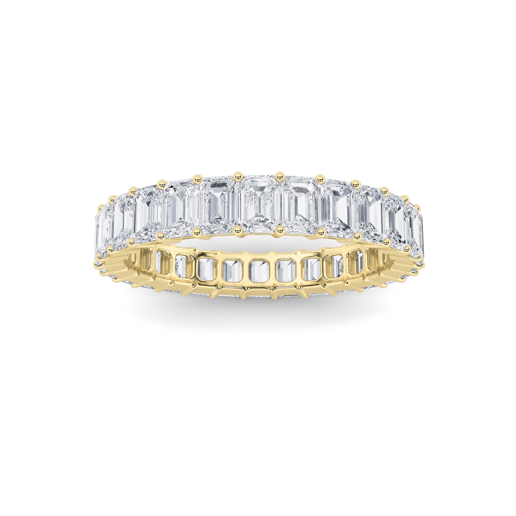 3.35 CT Diamond Ring in 14K Yellow Gold