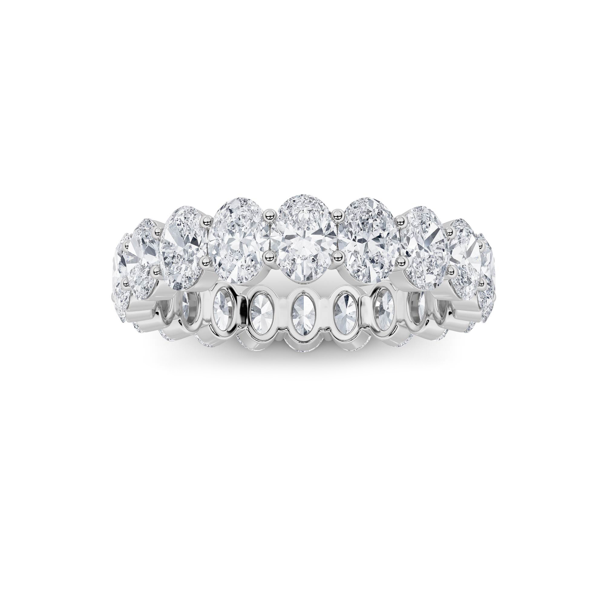 4.00 CT Diamond Ring in 14K White Gold