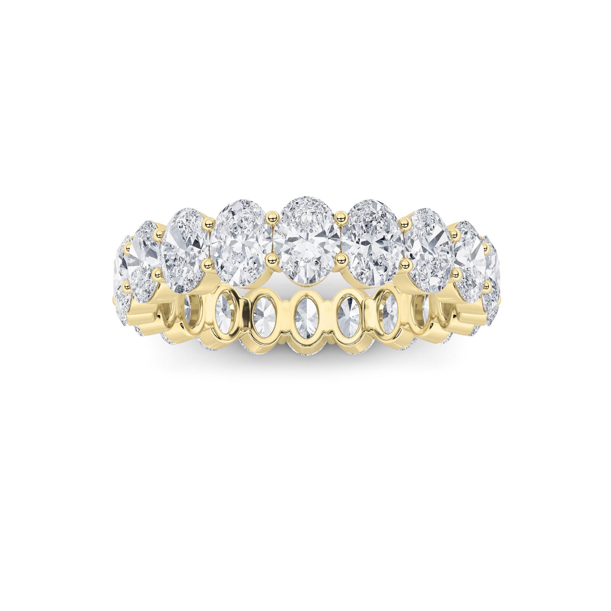 4.00 CT Diamond Ring in 14K Yellow Gold