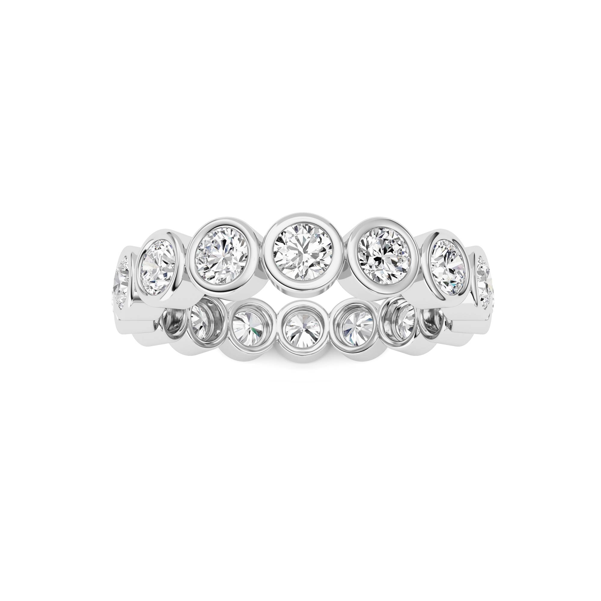 2.00 CT Diamond Ring in 14K White Gold