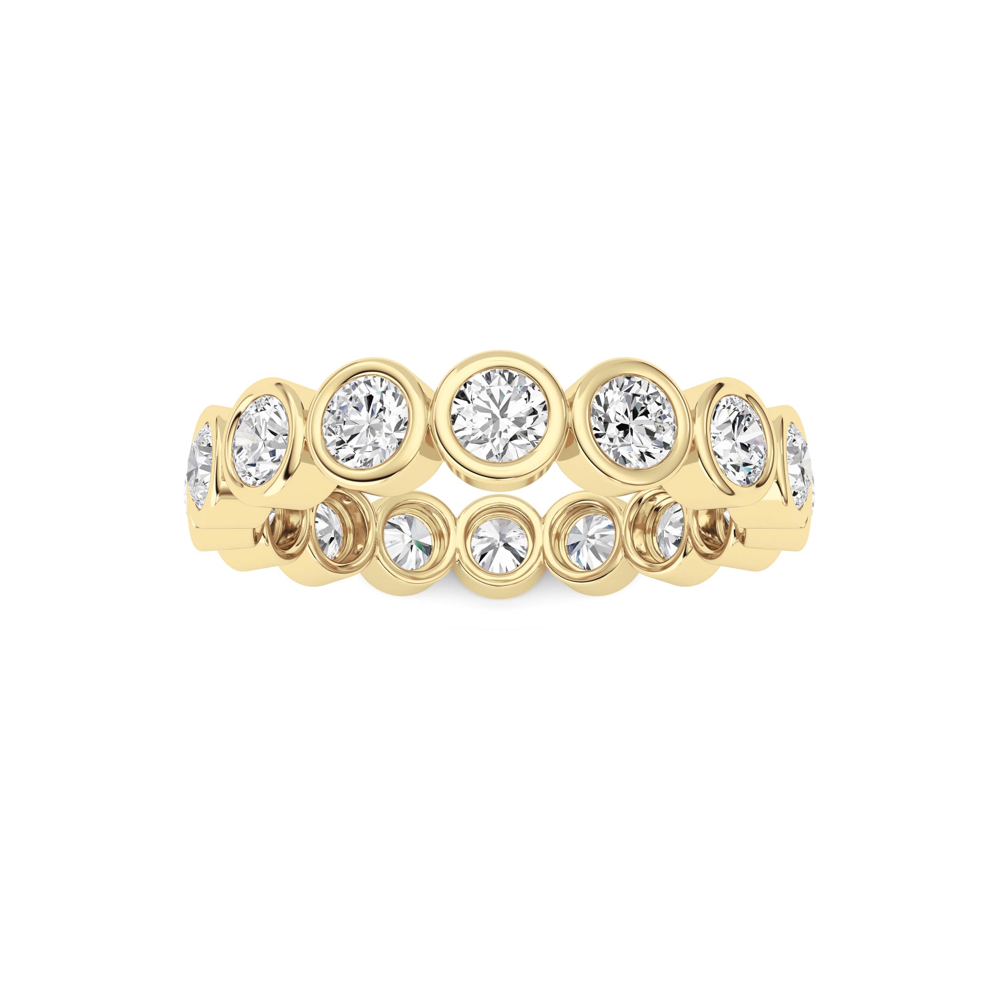 2.00 CT Diamond Ring in 14K Yellow Gold