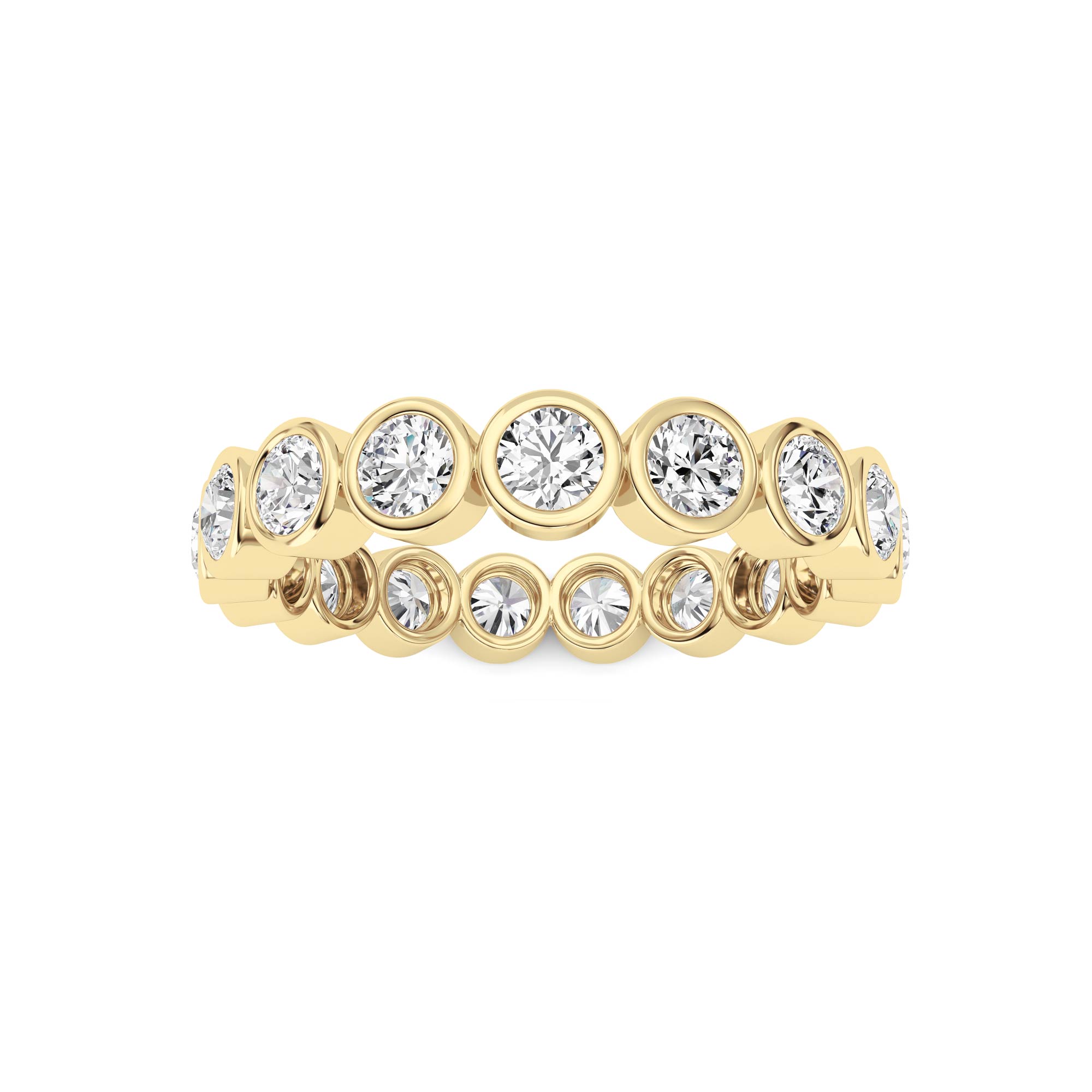2.20 CT Diamond Ring in 14K Yellow Gold