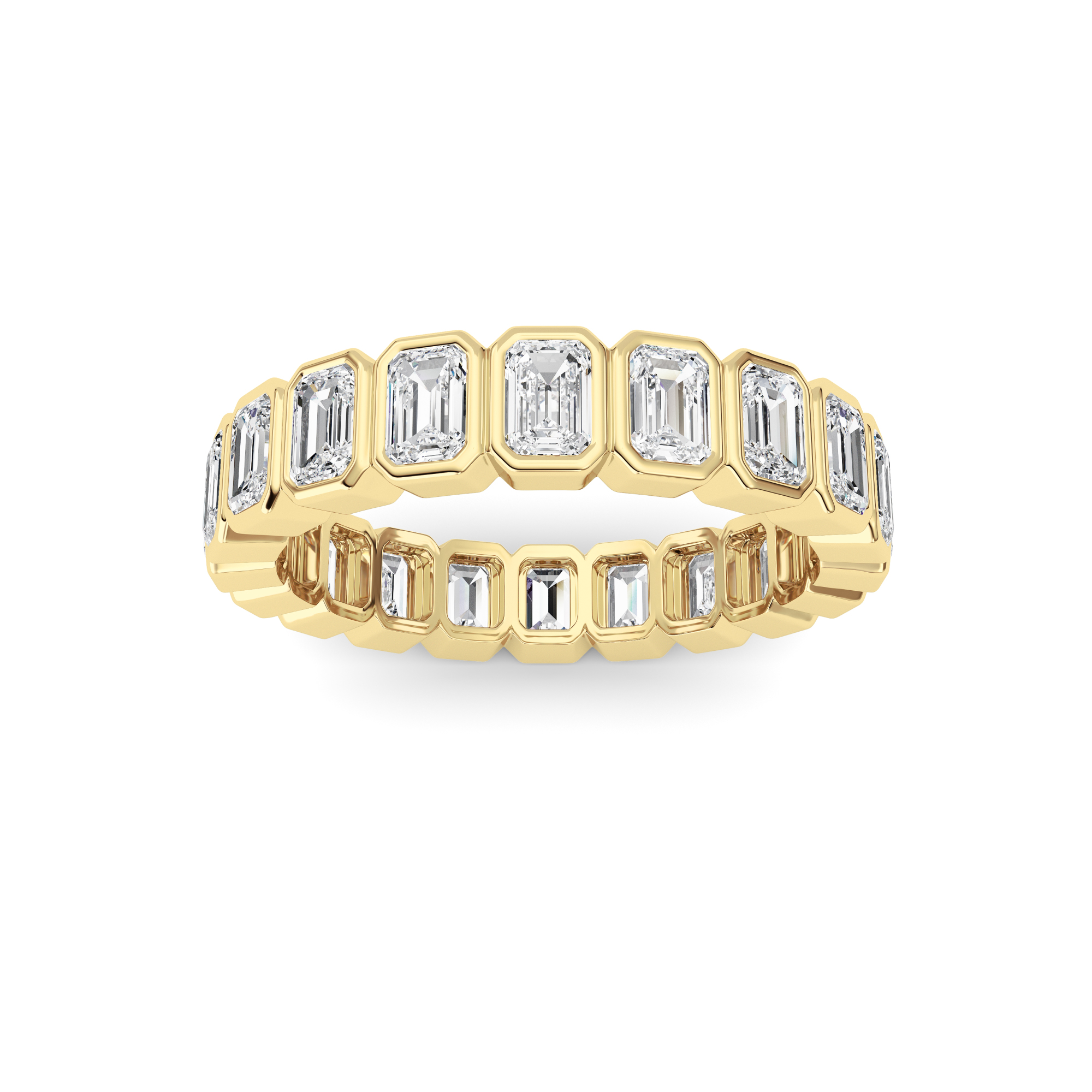 3.00 CT Diamond Ring in 14K Yellow Gold