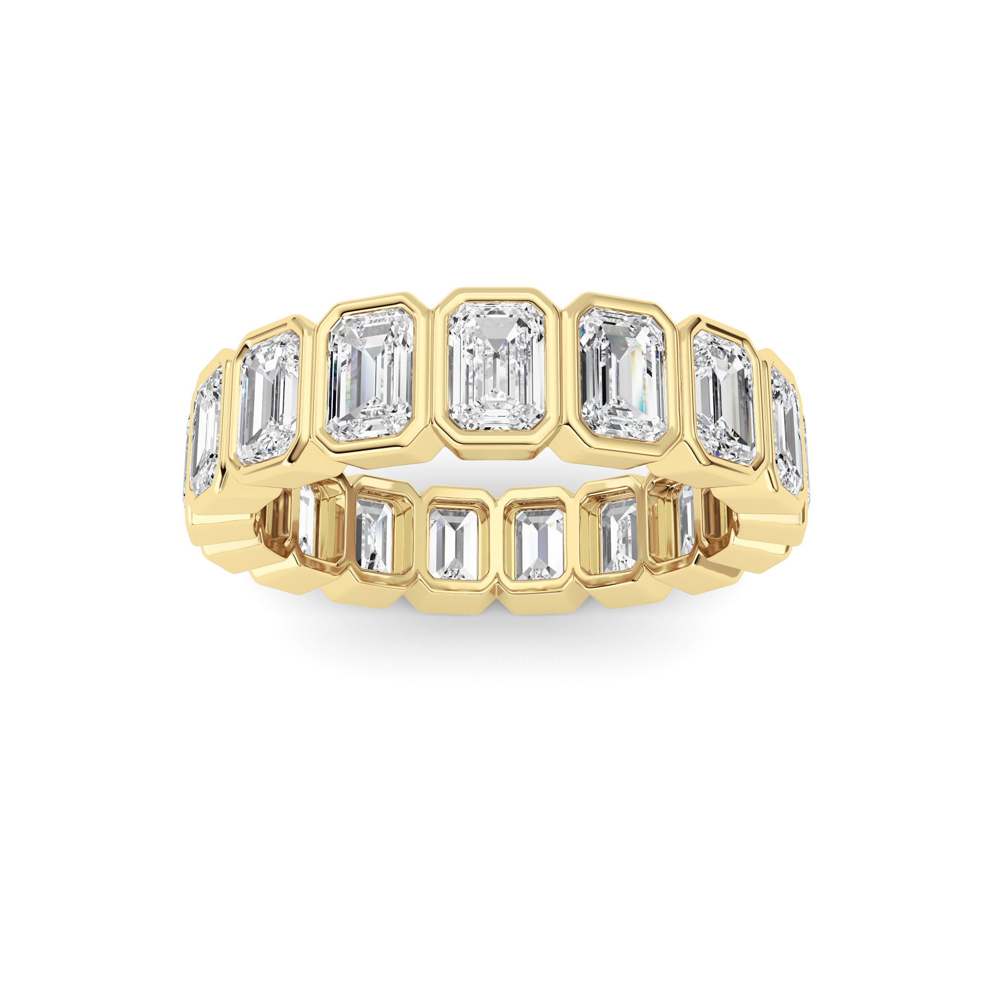 4.25 CT Diamond Ring in 14K Yellow Gold