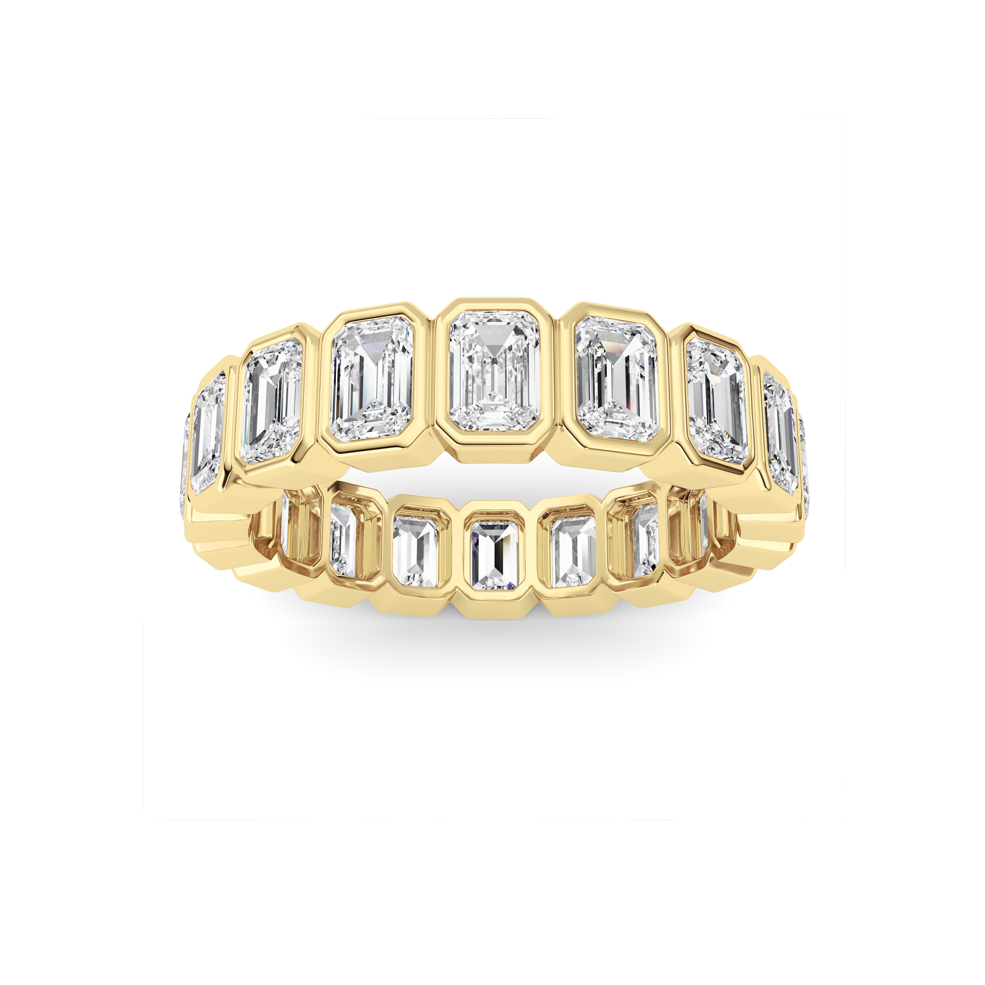 4.50 CT Diamond Ring in 14K Yellow Gold