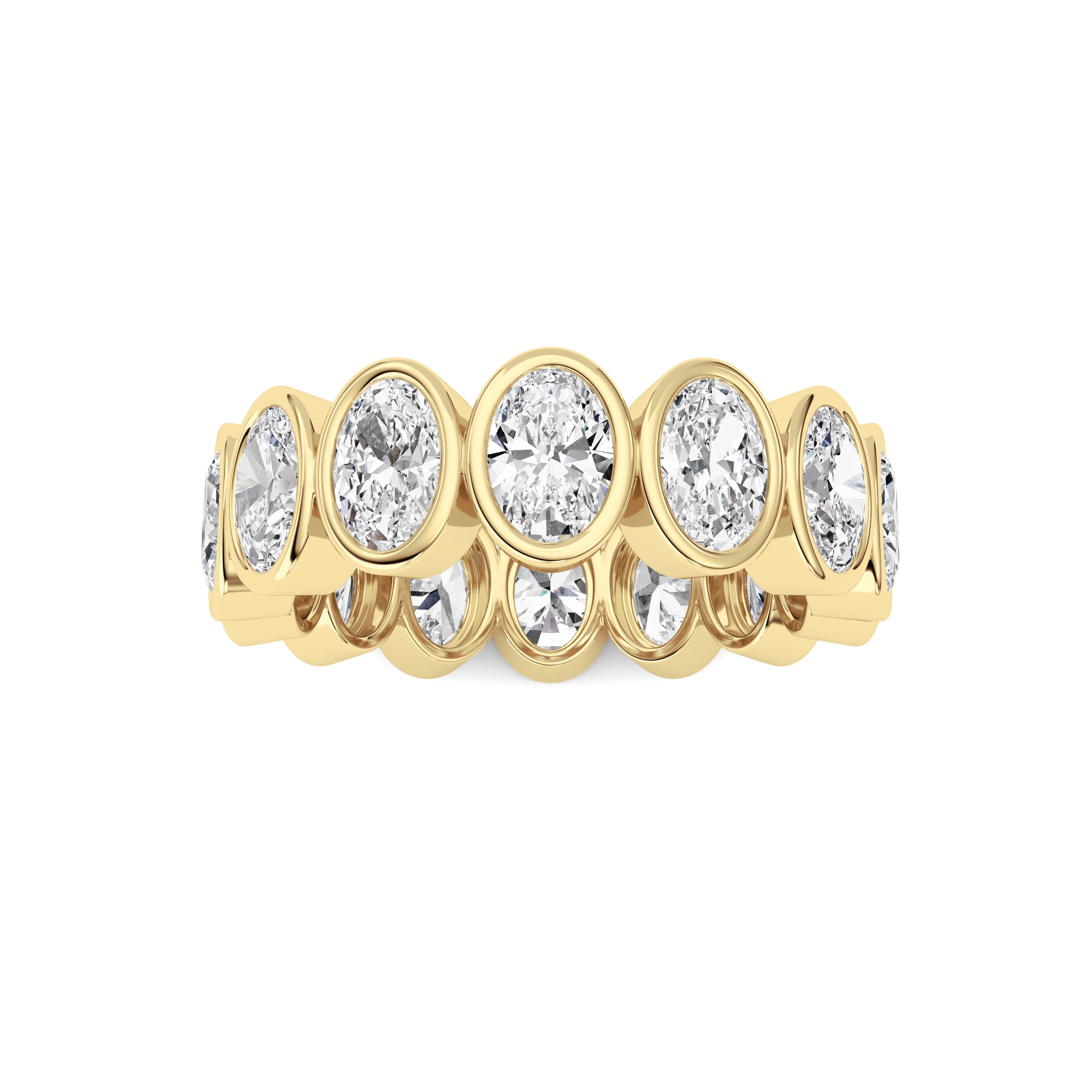 3.50 CT Diamond Ring in 14K Yellow Gold
