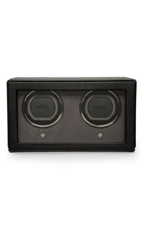 WOLF - Black & Gray Cub Double Winder w/ Cover