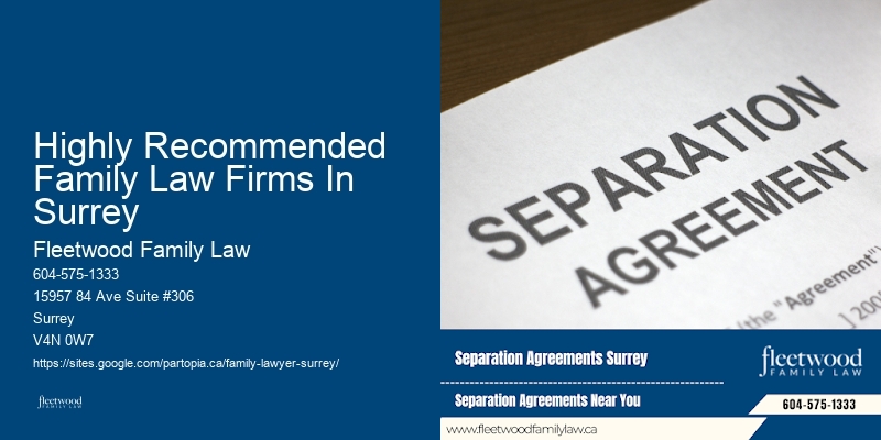 Highly Recommended Family Law Firms In Surrey