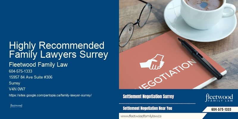 Highly Recommended Family Lawyers Surrey