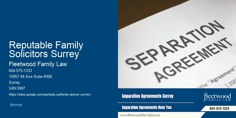 Reputable Family Solicitors Surrey