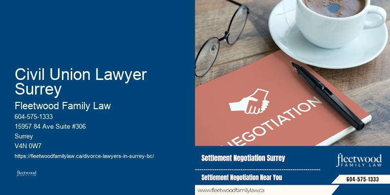 Civil Union Lawyer Surrey