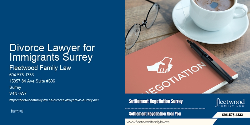 Divorce Lawyer for Immigrants Surrey