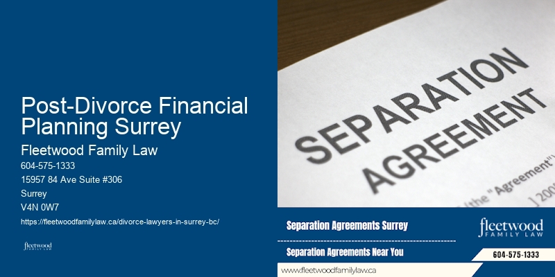 Post-Divorce Financial Planning Surrey