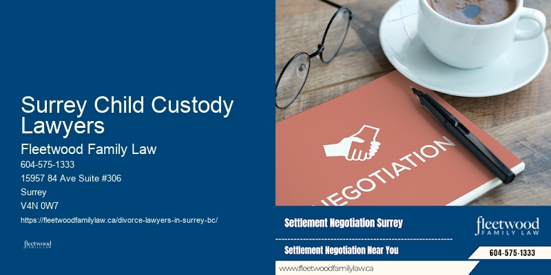 Surrey Child Custody Lawyers