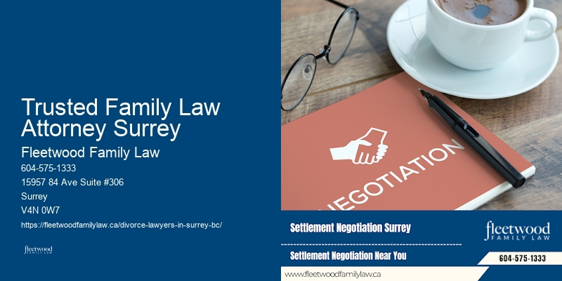 Trusted Family Law Attorney Surrey