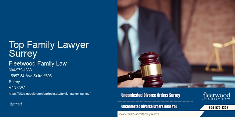 Top Family Lawyer Surrey