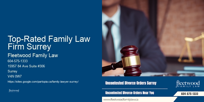Top-Rated Family Law Firm Surrey