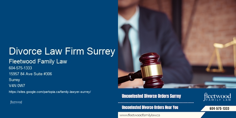 Divorce Law Firm Surrey