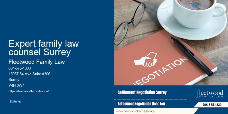 Expert family law counsel Surrey