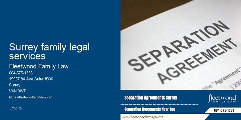 Surrey family legal services