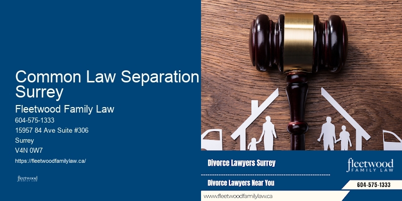 Common Law Separation Surrey