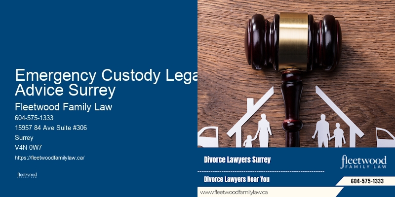 Emergency Custody Legal Advice Surrey