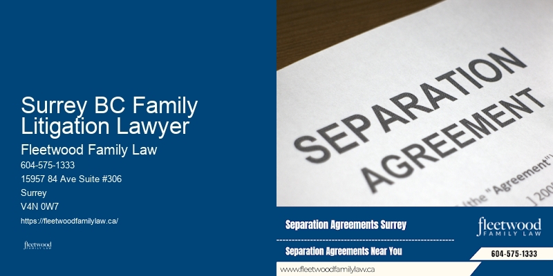 Surrey BC Family Litigation Lawyer