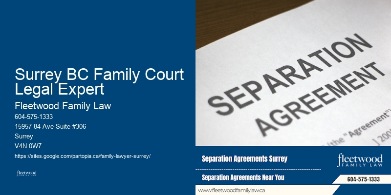 Surrey BC Family Court Legal Expert