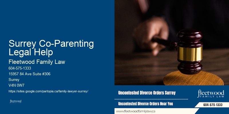 Surrey Co-Parenting Legal Help