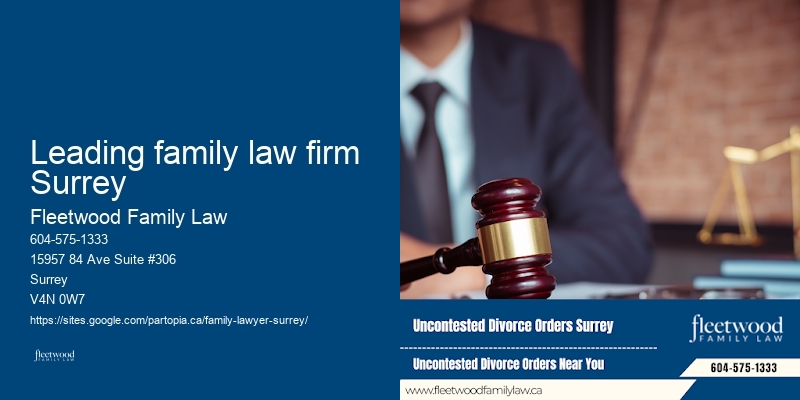 Leading family law firm Surrey