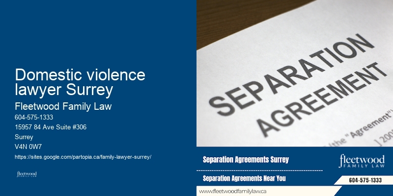 Domestic violence lawyer Surrey
