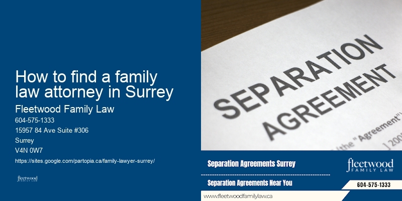 How to find a family law attorney in Surrey