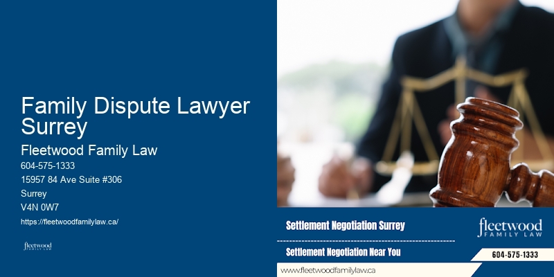 Family Dispute Lawyer Surrey Family Law Assistance